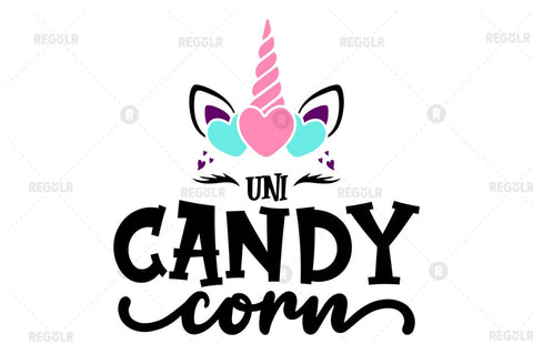 Uni candy corn SVG SVG Regulrcrative 