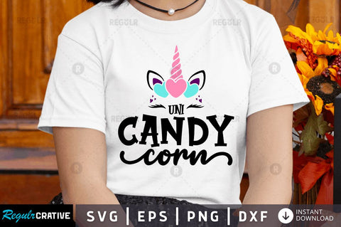 Uni candy corn SVG SVG Regulrcrative 