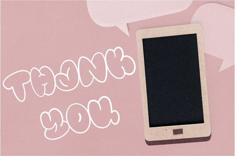 Unicorn a Cute Line Graffiti Font Font Masyafi Studio 