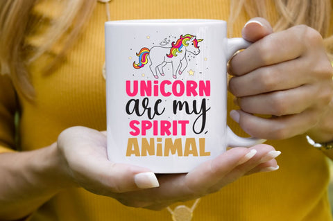 Unicorn are my spirit animal SVG SVG Regulrcrative 