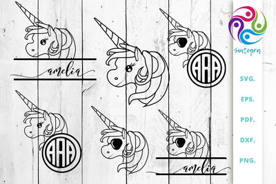 Unicorn Bundle Svg Cut File SVG Sintegra 