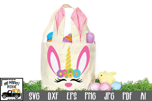 Unicorn Bunny SVG Cut File SVG Old Market 