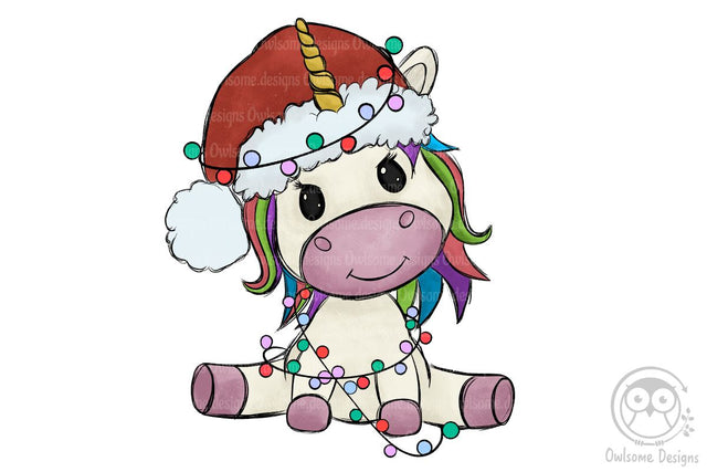 Unicorn Christmas Sublimation Sublimation LAM HOANG THUY 