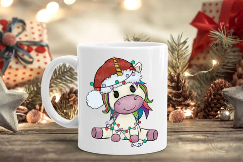 Unicorn Christmas Sublimation Sublimation LAM HOANG THUY 