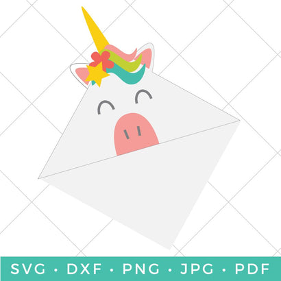 Unicorn Corner Bookmarks SVG Hey Let's Make Stuff 