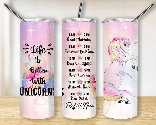 Unicorn Digital wrap, Digital Sublimation design, Rainbow Digital Design, Unicorn Seamless Digital Wrap, Instant Download Sublimation BouDesign 