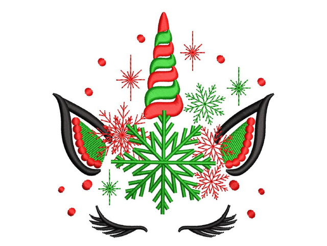 Unicorn Embroidery Design, 2 sizes, Instant Download Embroidery/Applique DESIGNS Nino Nadaraia 