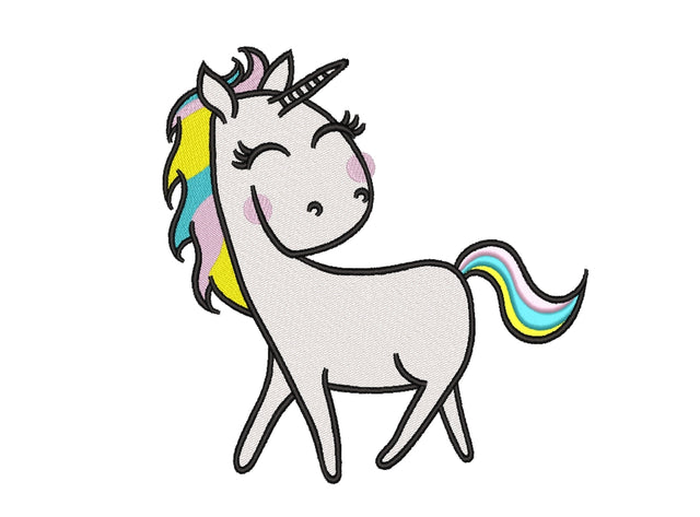 Unicorn embroidery design, 3 sizes Embroidery/Applique DESIGNS Nino Nadaraia 