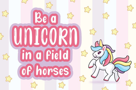 Unicorn Fold - Display Font Font Attype studio 