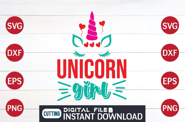 Unicorn girl svg SVG designer krishna 