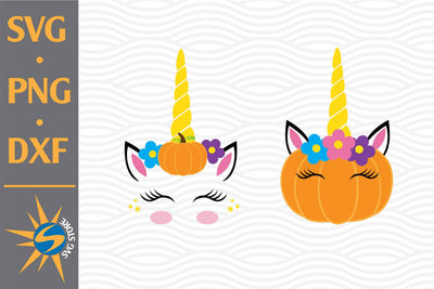 Unicorn Halloween SVG, PNG, DXF Digital Files Include SVG SVGStoreShop 