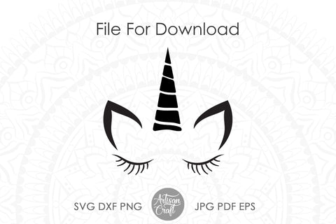 Unicorn head SVG SVG Artisan Craft SVG 