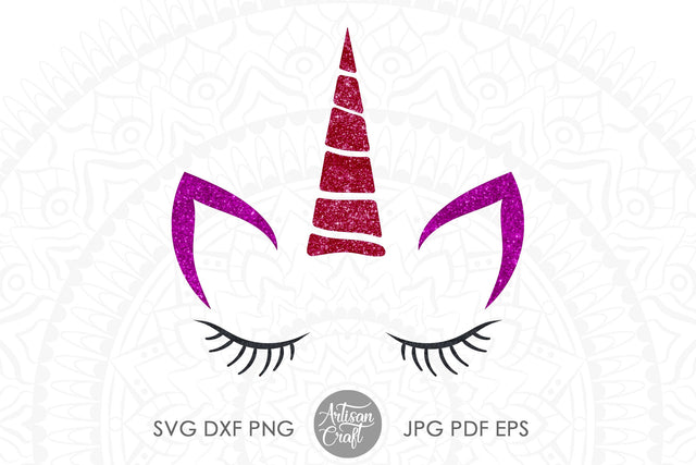 Unicorn head SVG SVG Artisan Craft SVG 