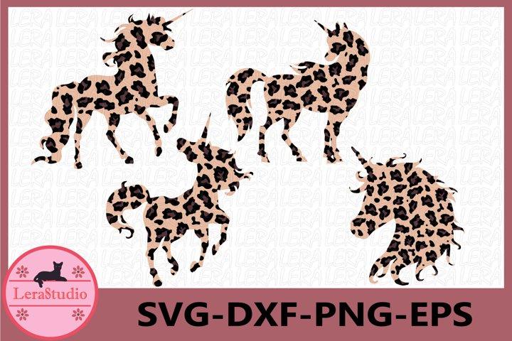 Unicorn Leopard SVG SVG Lerastudio 