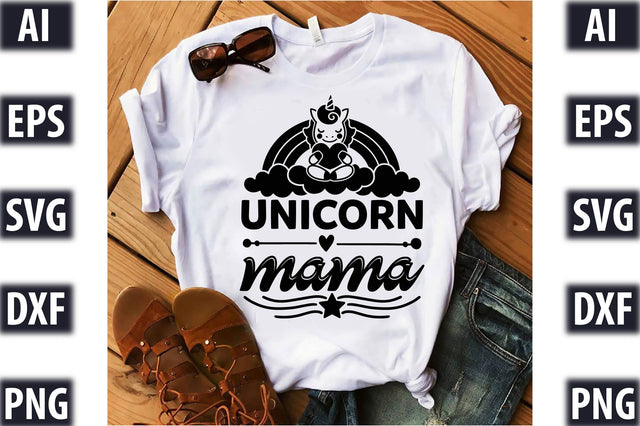 unicorn mama SVG SVGista 