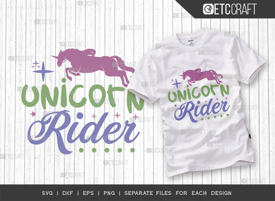 Unicorn Rider SVG Cut File, Unicorn Svg, Rhinoceros Svg, Funny Saying, Animal Svg, Rhino Quotes, Typography Design, SVG ETC Craft 
