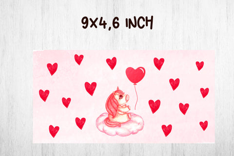 Unicorn Sippy Cup Sublimation. 12 oz Sippy Kids Tumbler Wrap Sublimation Samaha Design 