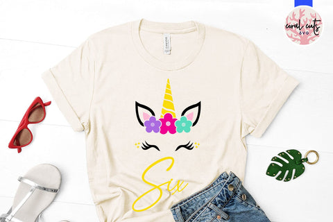 Unicorn six - Birthday SVG EPS DXF PNG Cutting File SVG CoralCutsSVG 