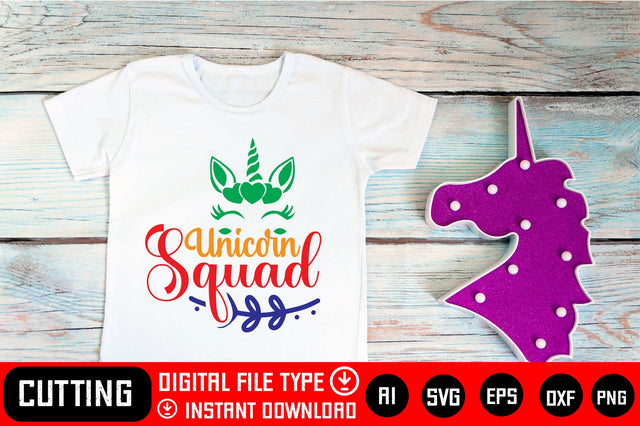Unicorn Squad SVG CraftlabSvg29 