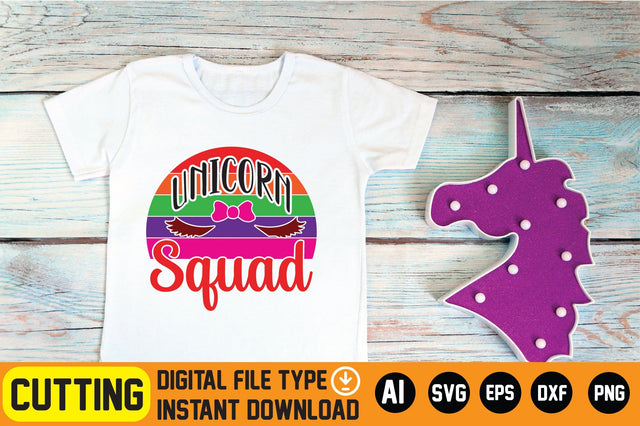Unicorn Squad SVG CraftlabSvg29 