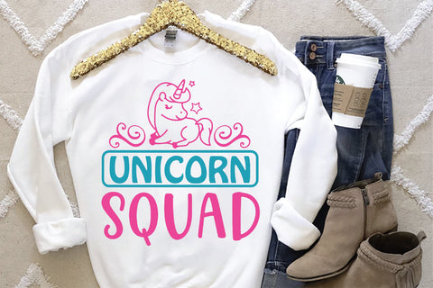 Unicorn Squad SVG Creativeart88 