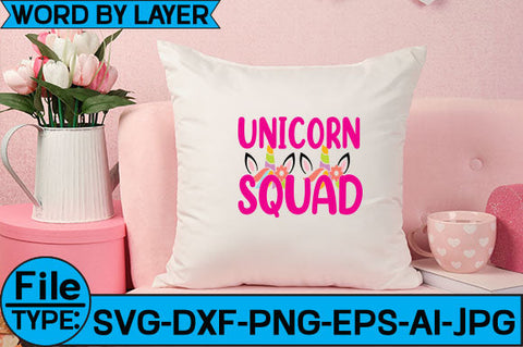 Unicorn Squad SVG Cut File SVG Studio Innate 