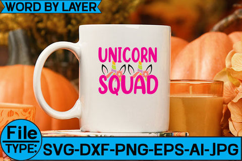 Unicorn Squad SVG Cut File SVG Studio Innate 