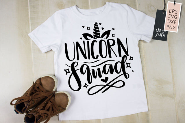 Unicorn Squad SVG dapiyupi store 