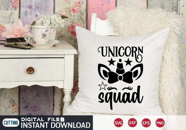unicorn squad SVG designer krishna 