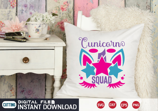 unicorn squad SVG designer krishna 