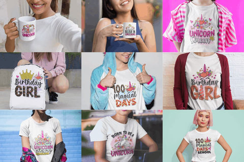 Unicorn Sublimation Bundle Sublimation Regulrcrative 