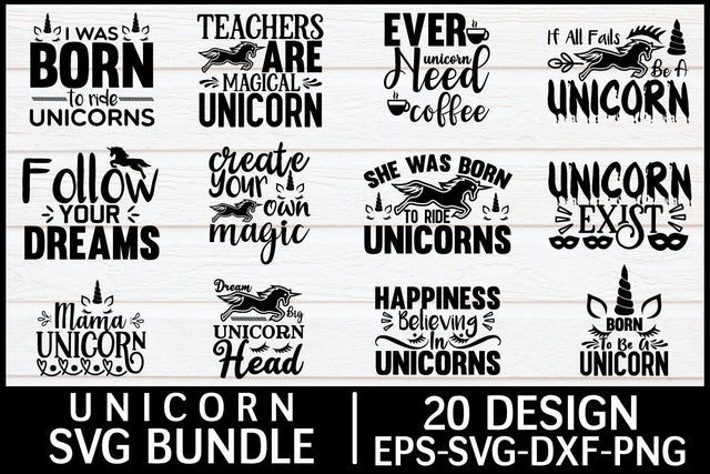 Unicorn SVG bundle SVG md faruk hossain 
