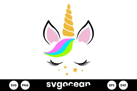 Unicorn Svg Bundle SVG SvgOcean 