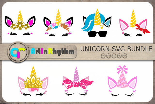 Unicorn Svg Bundle, Unicorns Svg, Unicorn Cliparts, Unicorn Svg Files SVG Artinrhythm shop 