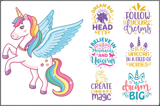 Unicorn SVG Design Bundle SVG Creativeart88 