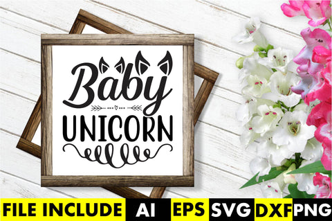 Unicorn SVG Design Bundle SVG Rupkotha 