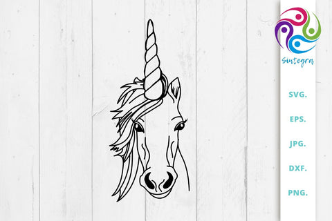 Unicorn Svg File SVG Sintegra 