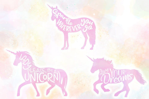 Unicorn SVG Files Bundle - The Complete Craft Collection SVG Feya's Fonts and Crafts 