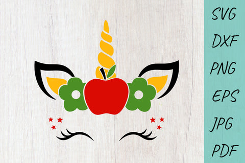 Unicorn Svg, School SVG, Back to school SVG Irina Ostapenko 