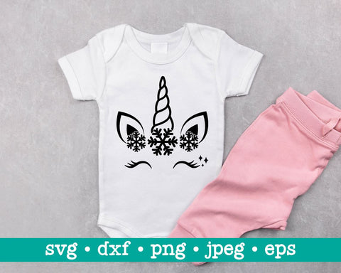 Unicorn svg, Snowflake unicorn svg, Christmas unicorn svg, Christmas svg, Snowflake, Kids christmas svg SVG MAKStudion 