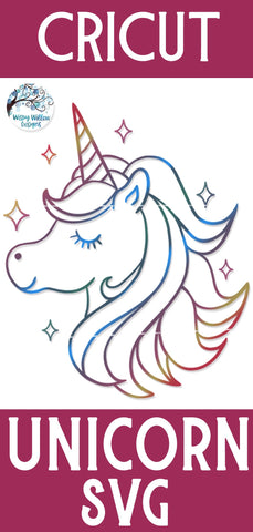Unicorn SVG SVG Wispy Willow Designs 