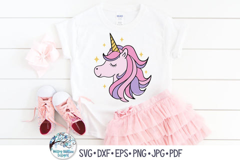 Unicorn SVG SVG Wispy Willow Designs 