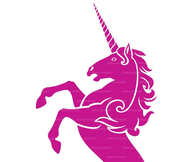 Unicorn SVG TribaliumArtSF 