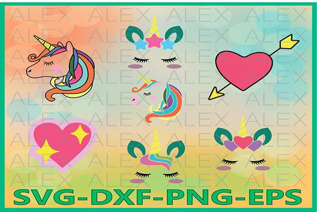 Unicorn SVG, Unicorn head SVG AlexSVGStudio 