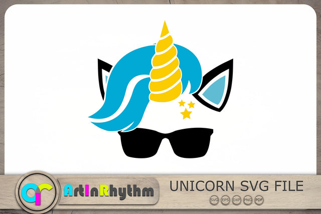 Unicorn Svg, Unicorn Svg File, Unicorn Clipart, Unicorn With Sunglasses SVG Artinrhythm shop 