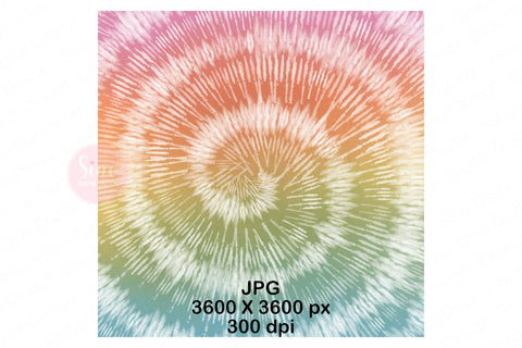 Unicorn Tie Dye Digital Paper Background Pack Digital Pattern SineDigitalDesign 