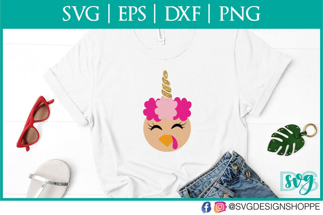 Unicorn Turkey SVG SVG Design Shoppe 