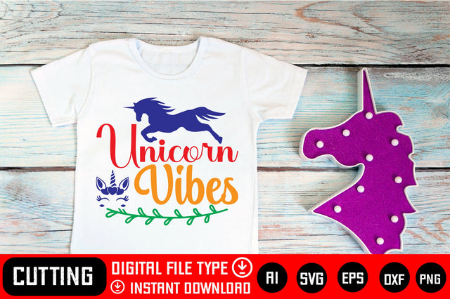 Unicorn Vibes SVG CraftlabSvg29 