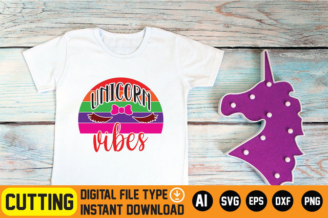 Unicorn Vibes SVG CraftlabSvg29 