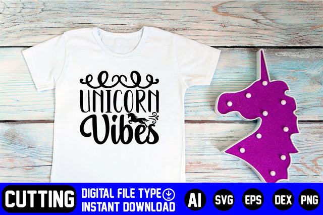 Unicorn Vibes SVG CraftlabSvg29 